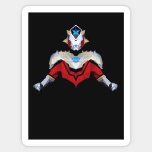 Ultraman Titas (Low Poly Style) Sticker